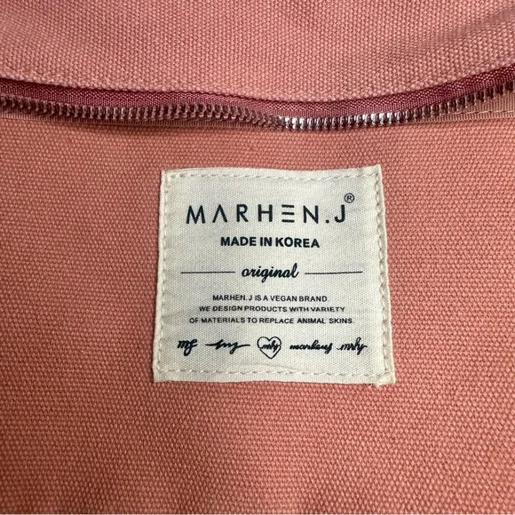 Marhen J Korean Canvas Tote Bag - Rico Comfort - Indi Pink - Picture 6 of 15